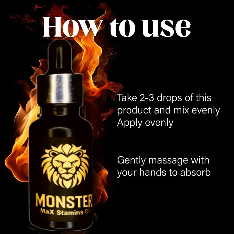 Monster MaX Stamina Oil